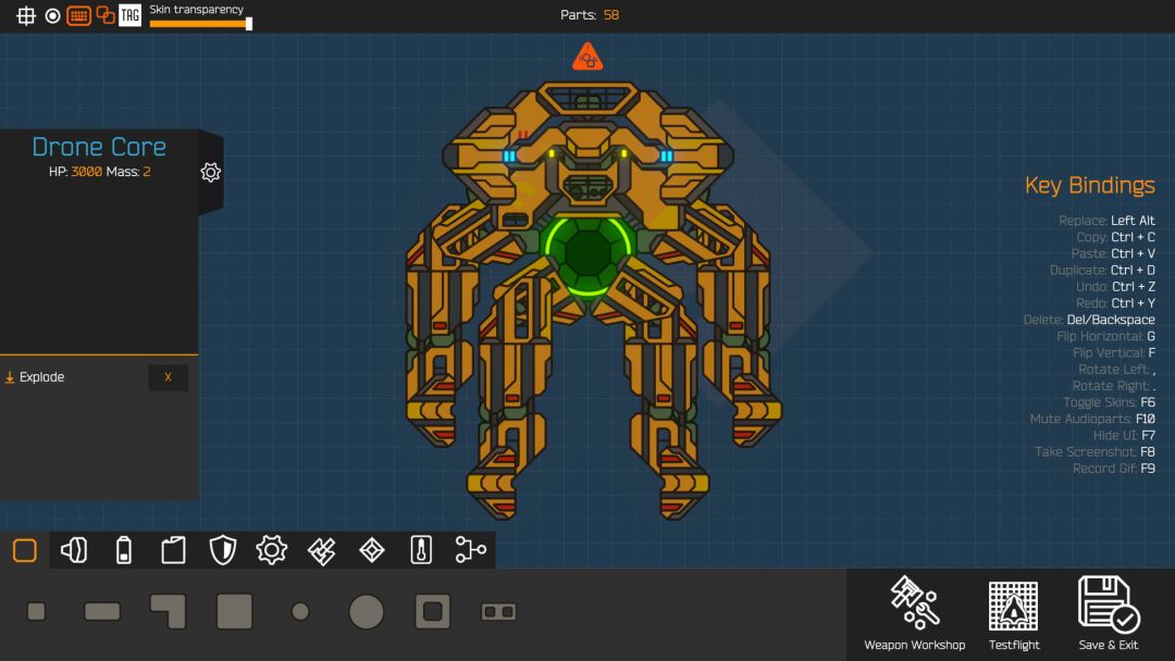 Nimbatus - Drone Creator游戏截图