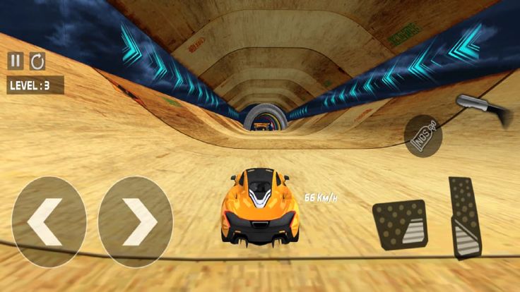 Crazy Car Stunt GT Racing Game游戏截图