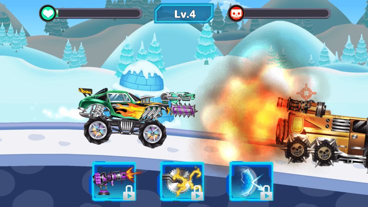 机甲卡车赛车游戏游戏截图