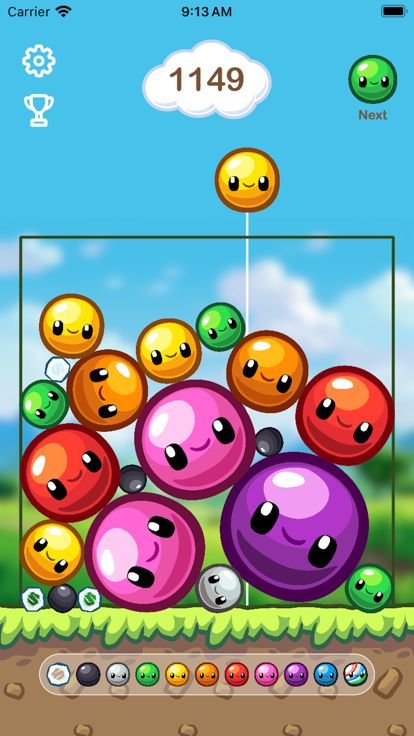 Gem Fusion: Merge Game游戏截图