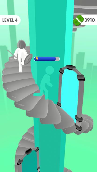 Color Down Stairs游戏截图