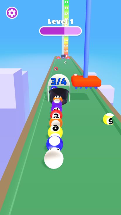 Billiards Run游戏截图