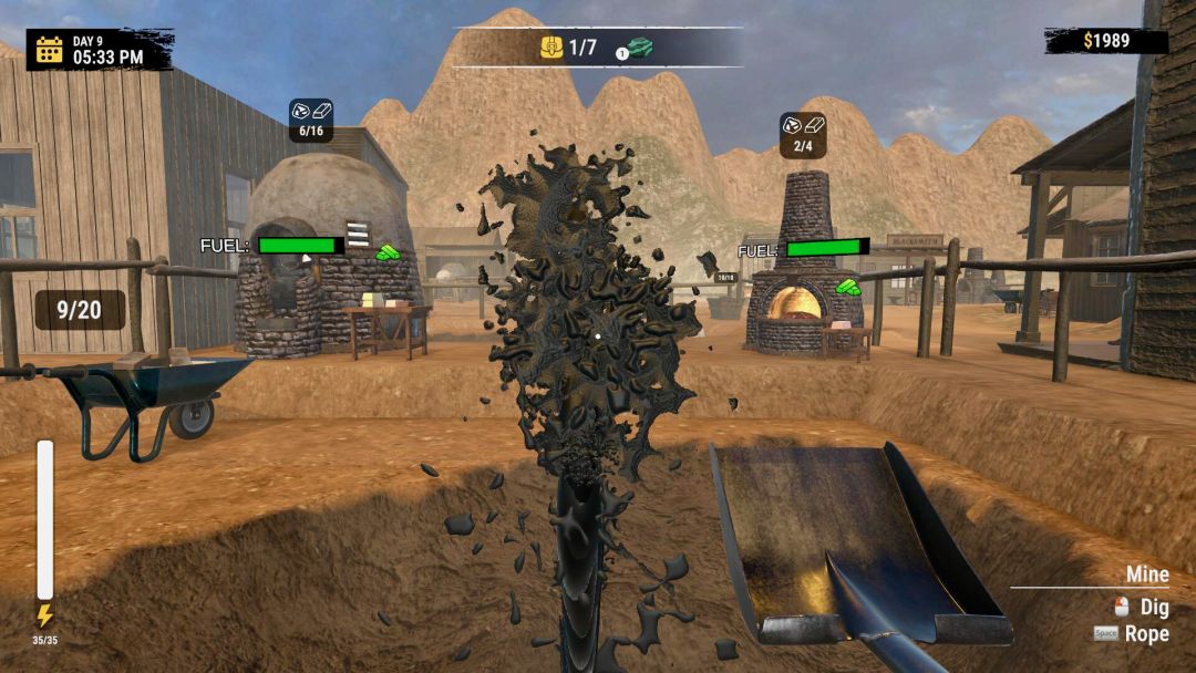 Wild West Miner Simulator: First Gun游戏截图