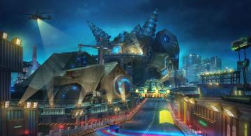 《一起来飞车2》地图爆料——【齐格飞竞技场】