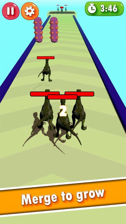 Merge Monster : Dino Evolution游戏截图