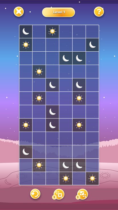 Sun & Moon Puzzle游戏截图