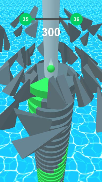 欢乐球球打砖块 - 全民挑战旋转塔游戏截图