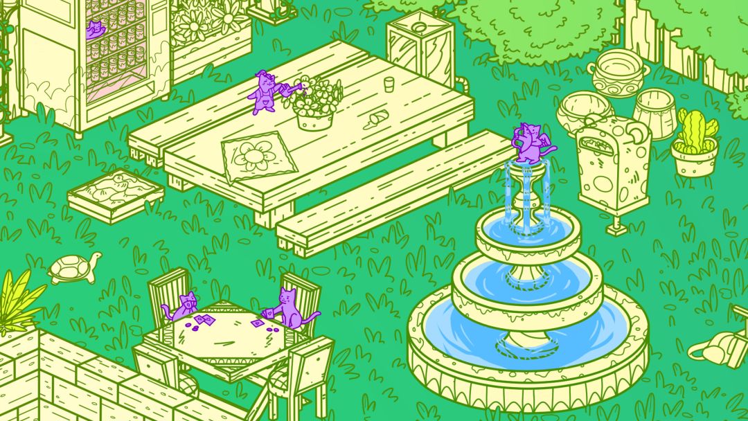 Stray Cats in Cozy Town游戏截图