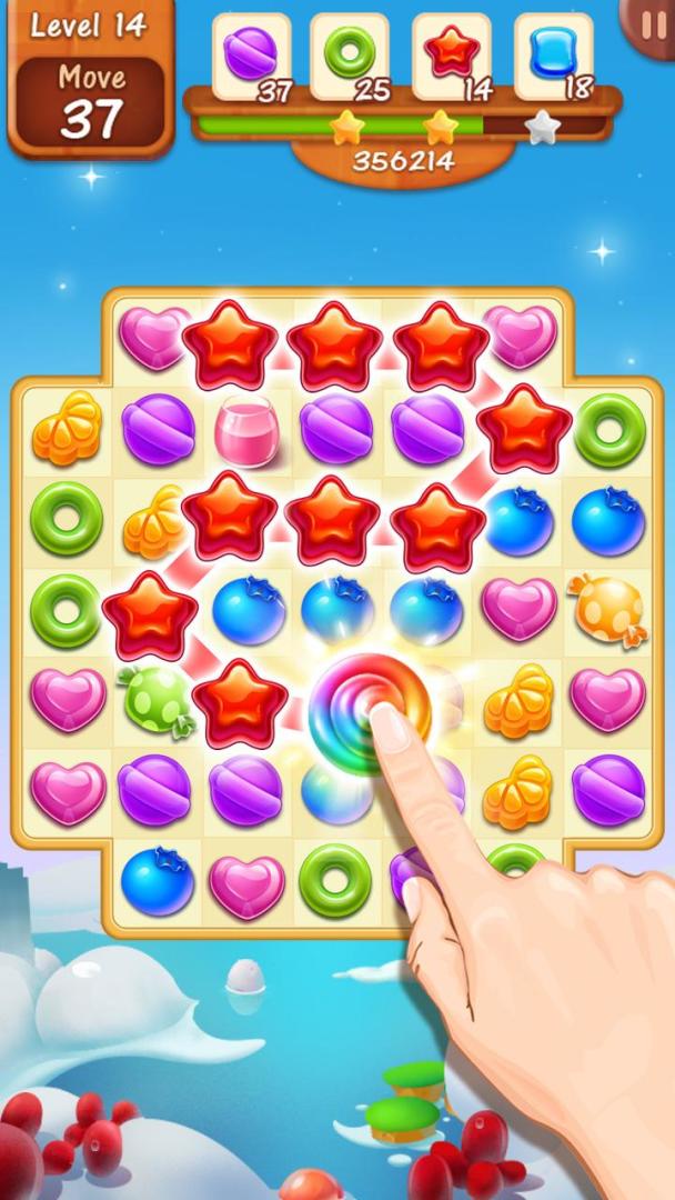 糖果连线游戏截图