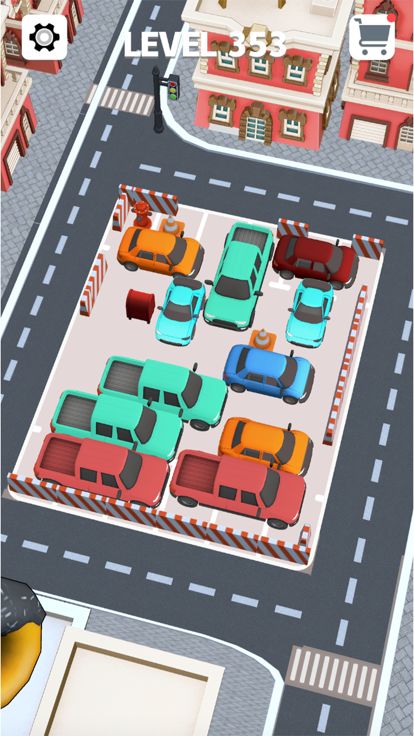 汽车停车3D - 赛车游戏截图
