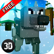 Pixel Wolf Survival Simulator