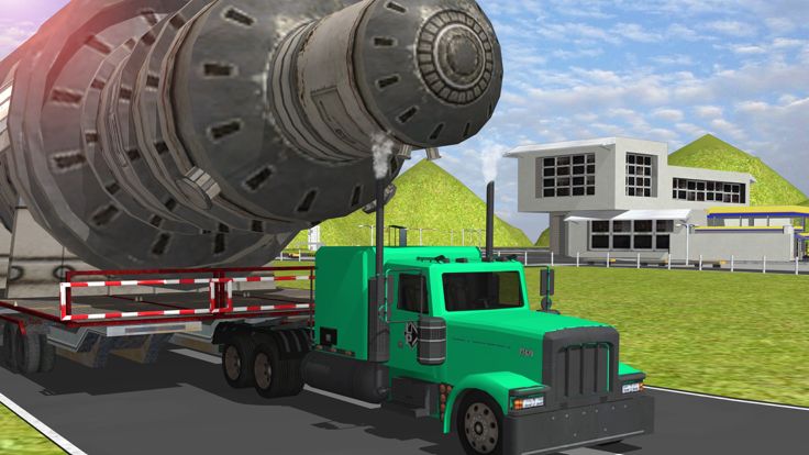 Euro Truck Real Cargo Parking游戏截图