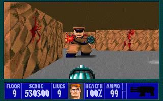 Wolfenstein 3D游戏截图