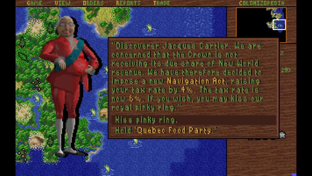 Sid Meier's Colonization (Classic)游戏截图