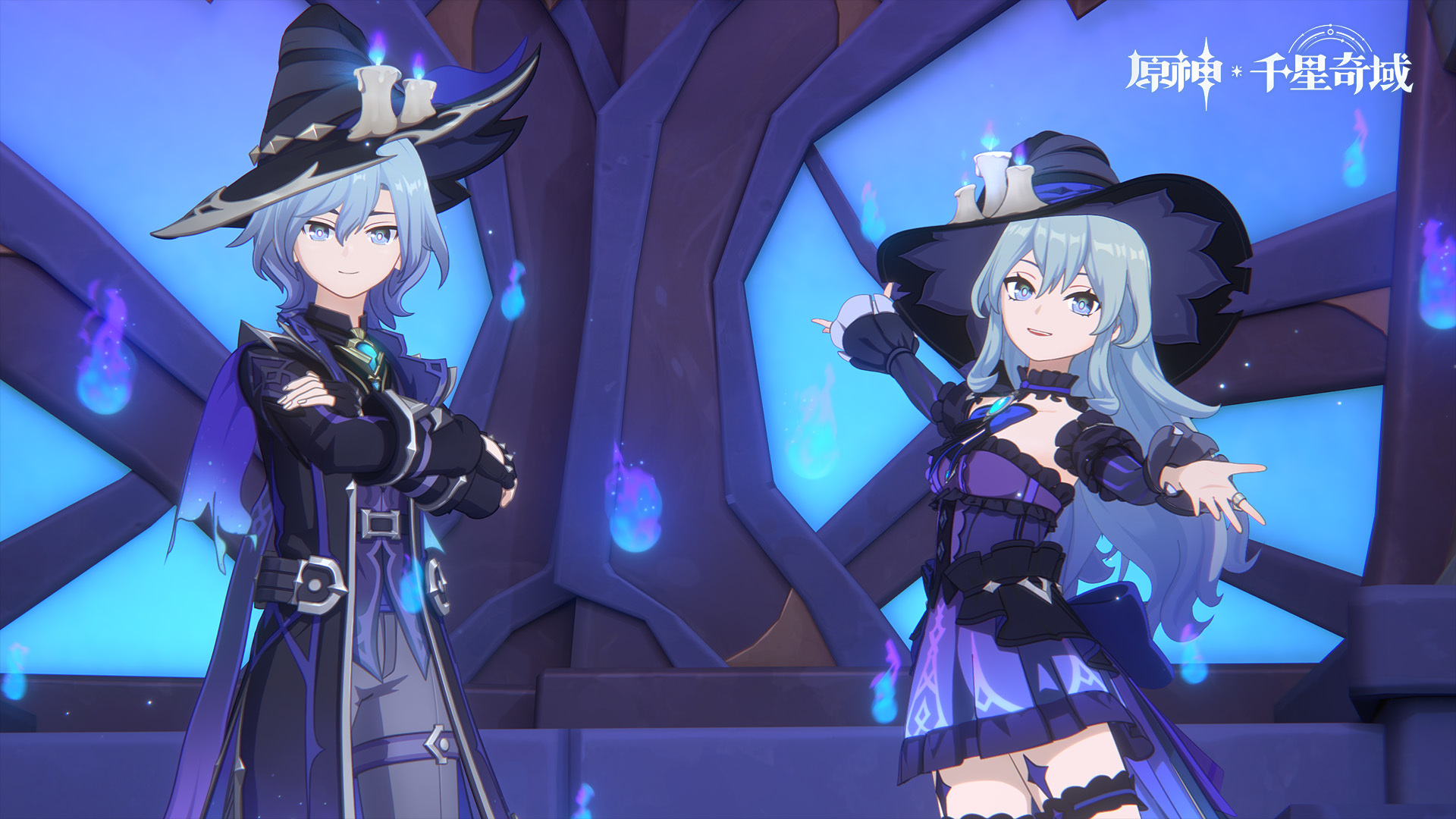 千星奇域「幻夜游烛」颂愿