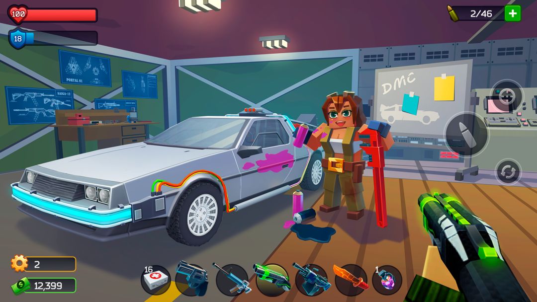 Pixel Combat: Zombies Strike游戏截图