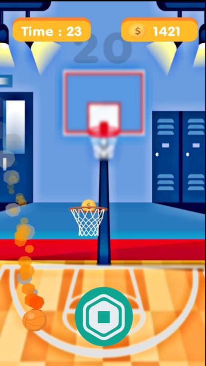 Robux Basketball Hoops游戏截图