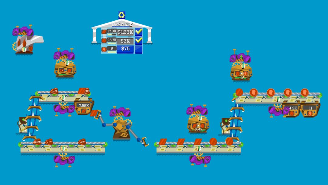 Steampunk Idle Spinner游戏截图