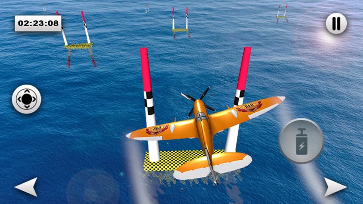 飞行喷气机特技游戏截图