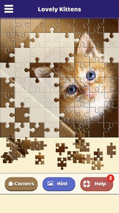 Lovely Kittens Puzzle游戏截图