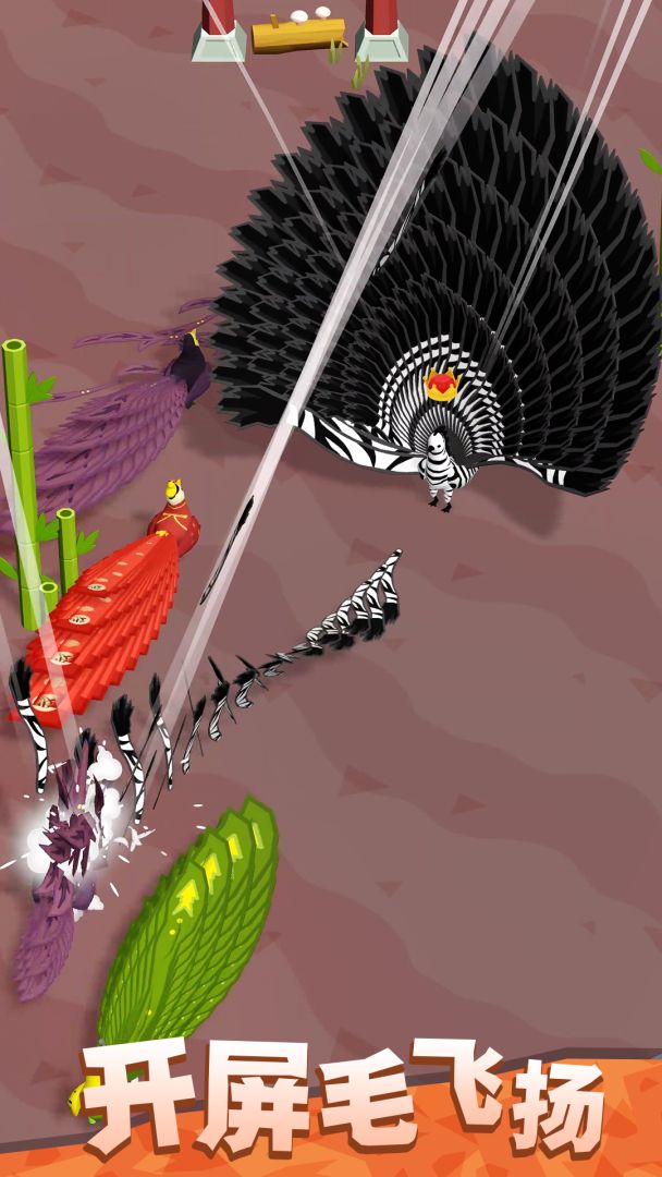孔雀拔毛大赛游戏截图