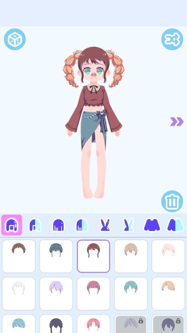 甜蜜萝莉换装游戏截图