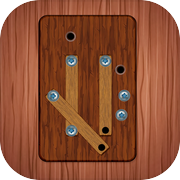 Wood Nuts Screw & Bolts Puzzle
