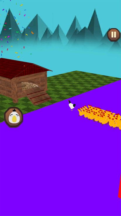 小鸡跑挑战游戏截图