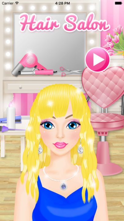 Hair Salon - Girls Beauty游戏截图