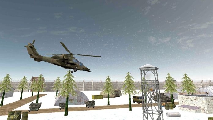 helicopter battle attack游戏截图