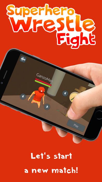 Superhero Wrestle Fight Pro游戏截图