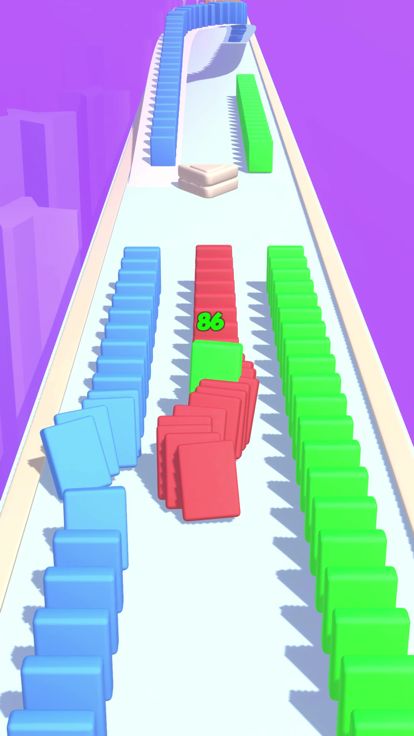 Domino Run 3D游戏截图