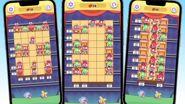 Seat Shuffle: Movie Rush游戏截图