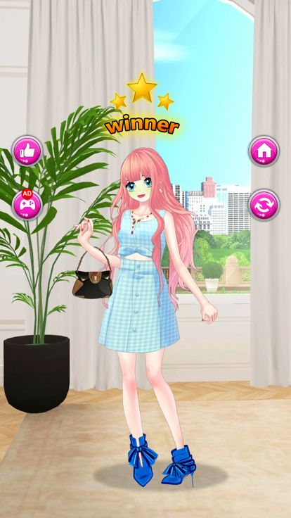 Anime Fashion Princess Makeup游戏截图