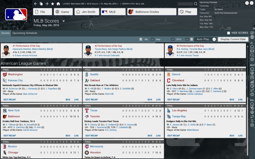 Out of the Park Baseball 17游戏截图