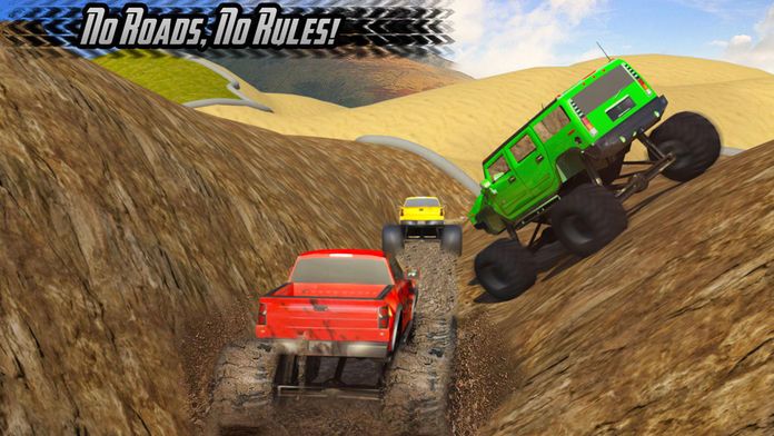 怪物卡车污垢竞速PRO 4x4 的越野传说游戏截图