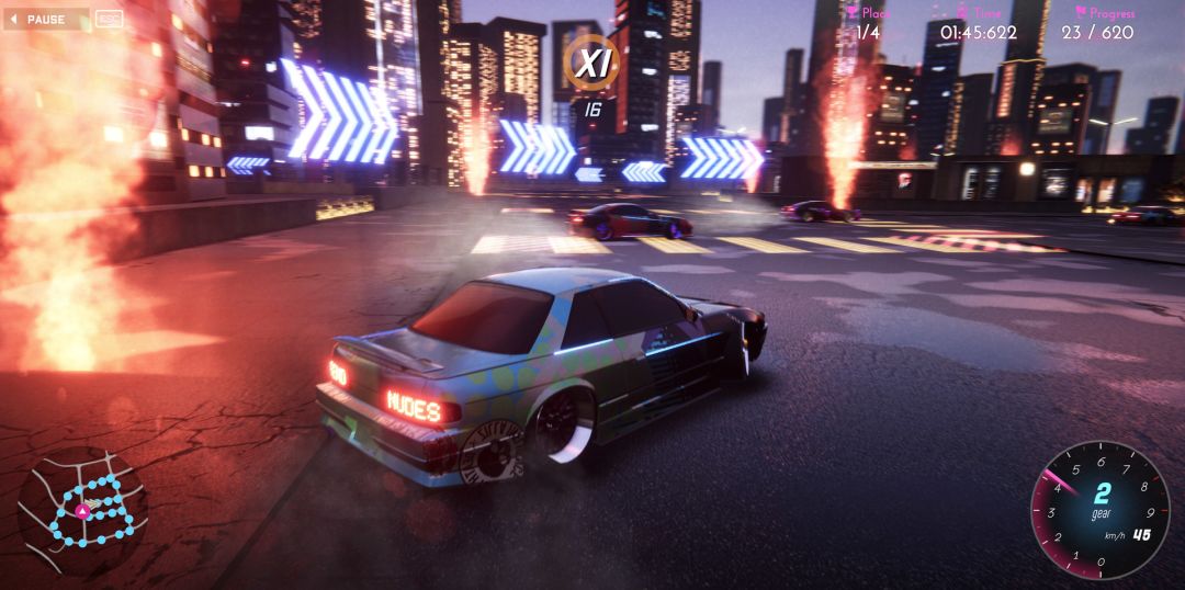 CrashMetal - Cyberpunk游戏截图