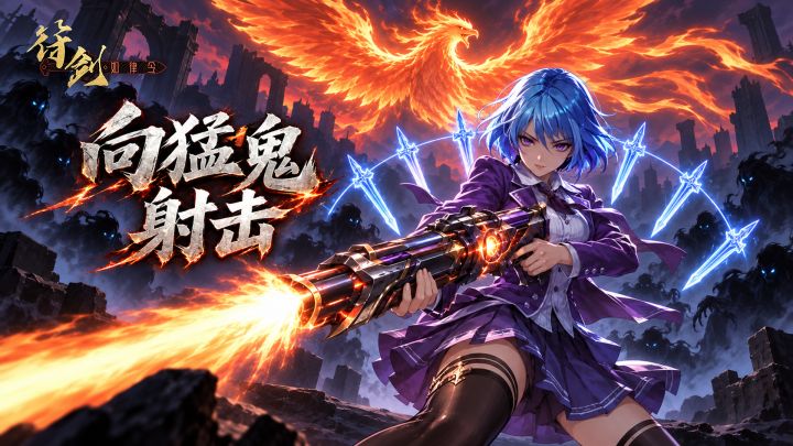 向猛鬼射击 封面