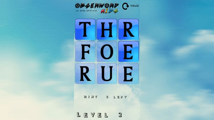 Obserword Kids游戏截图