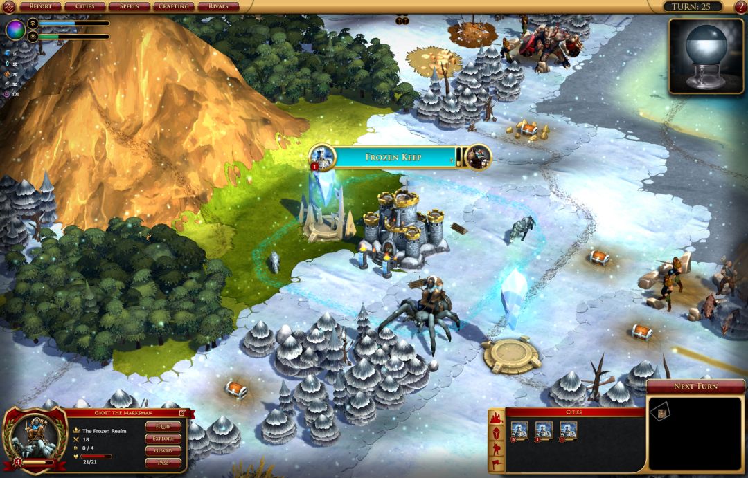 Sorcerer King: Rivals游戏截图