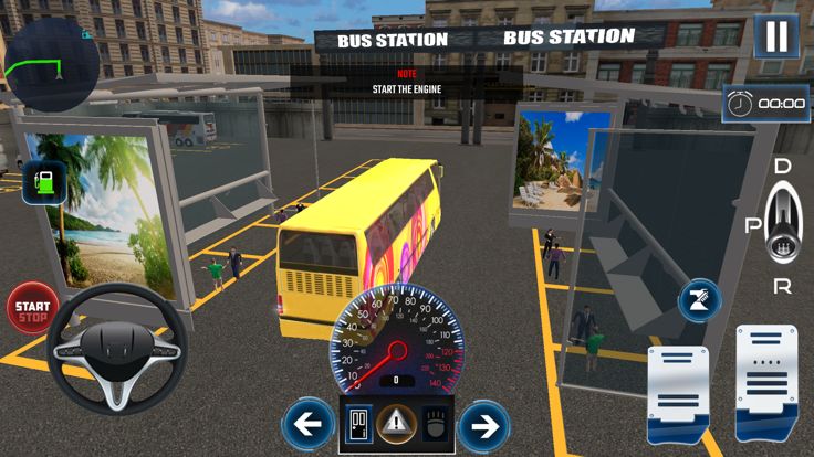 Bus Driving Simulator Game 3D游戏截图