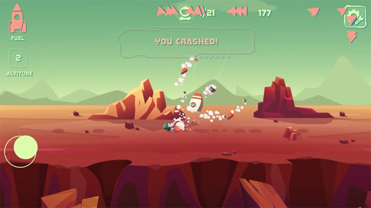 Mars Rescue: rocket simulator游戏截图