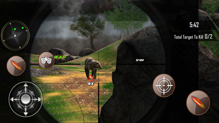 Dinosaur Hunter Shooter Sniper游戏截图