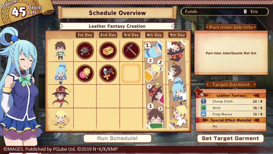 KONOSUBA - God's Blessing on this Wonderful World! Love For These Clothes Of Desire!游戏截图