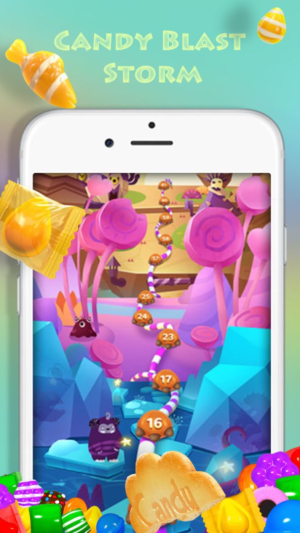 糖果消除风暴游戏截图