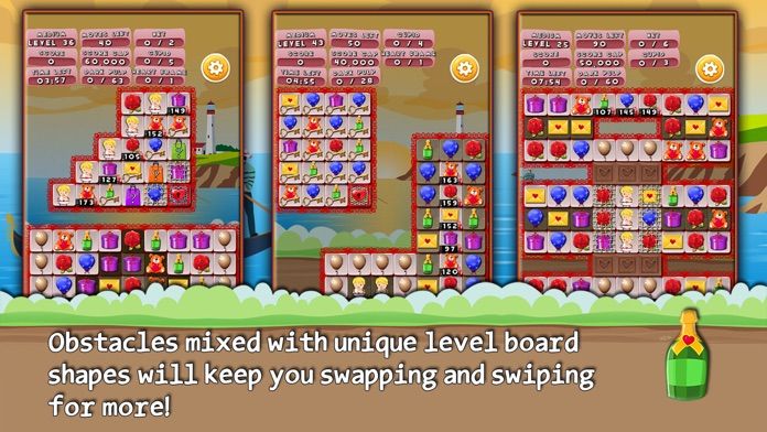 Love Drops - Match three puzzle游戏截图