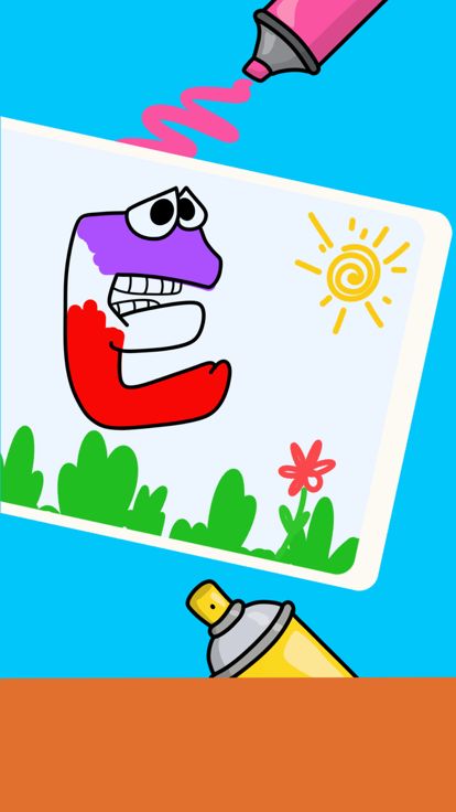 Alphabet A-Z Coloring & sound游戏截图