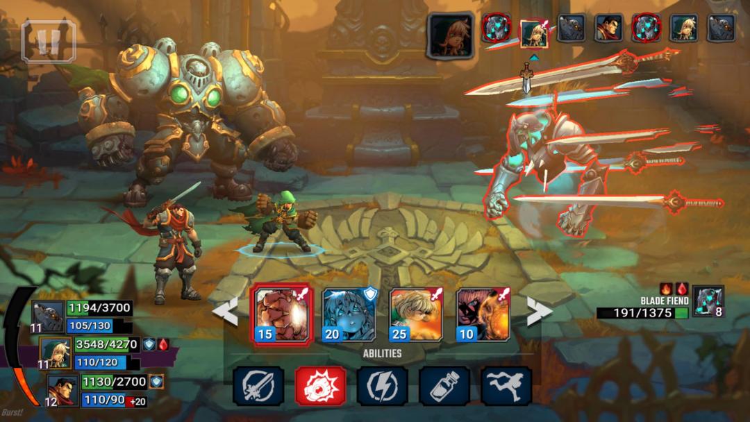 Battle Chasers: Nightwar游戏截图