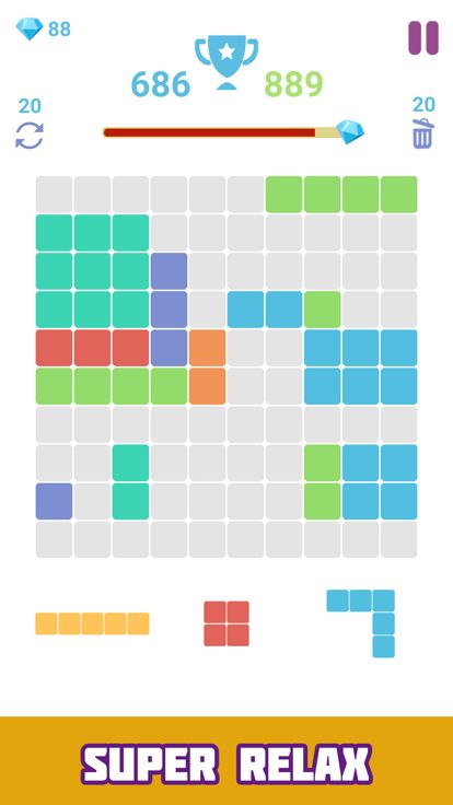Block Puzzle Fill The Gird游戏截图
