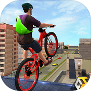 Rooftop BMX Bicycle Stuntsicon